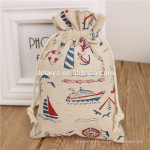Wholesale cotton drawstring bags packing bags for promotion